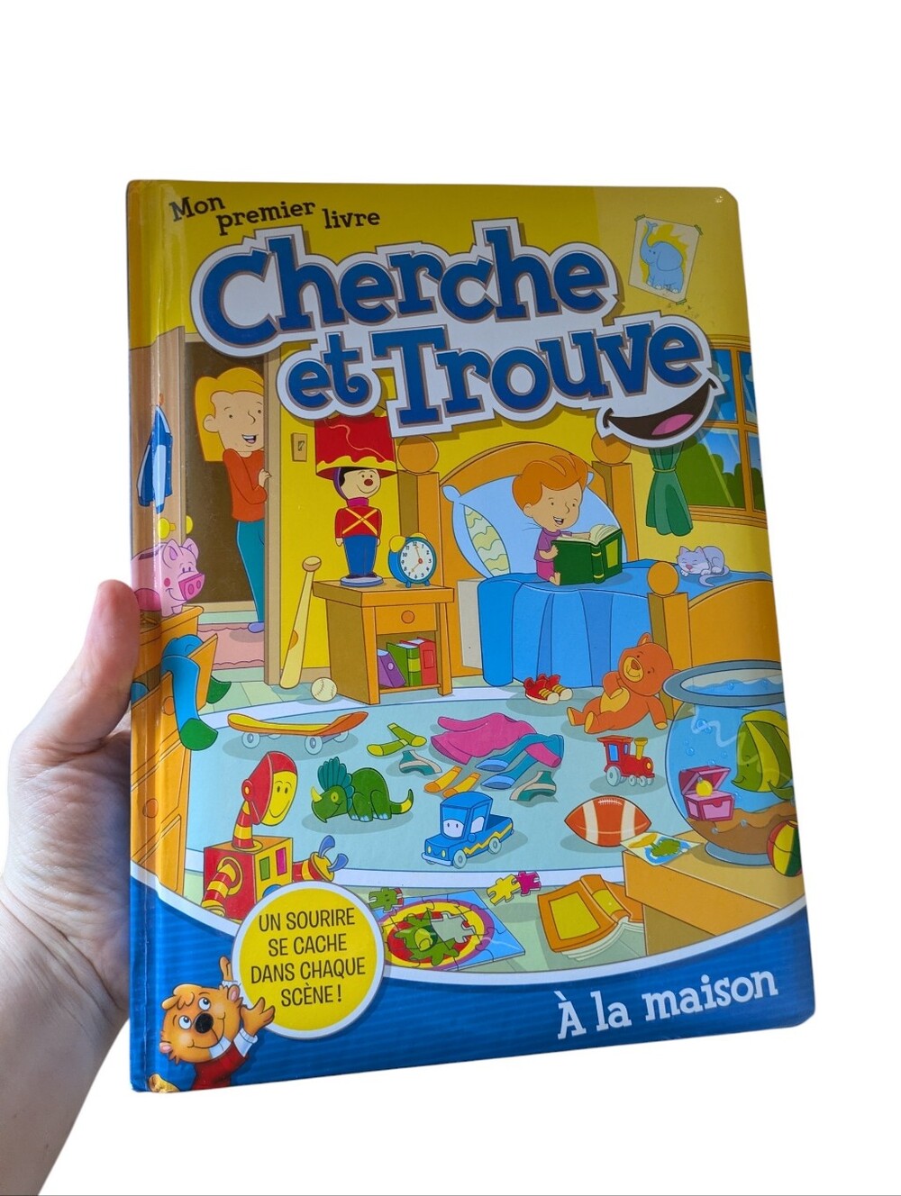 🌞4/20$ Cherche et Trouve À la maison - Yellow Kids Search & Find Book